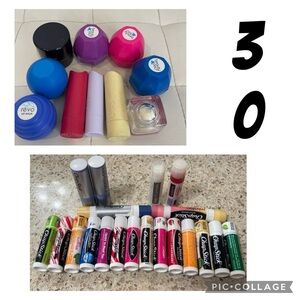 30 chapstick/revo/EOS bundle